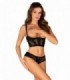 CHIC AMORIA 2-PCS CROTCHLESS SET M/L