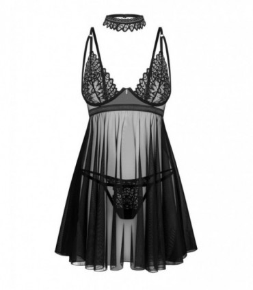 DONARELLA BABYDOLL E PERIZOMA XS/S