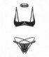 DONARELLA 3-PCS CROTCHLESS SET XS/S