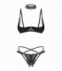 DONARELLA 3-PCS CROTCHLESS SET XS/S