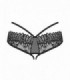 DONARELLA CROTCHLESS PANTIES M/L