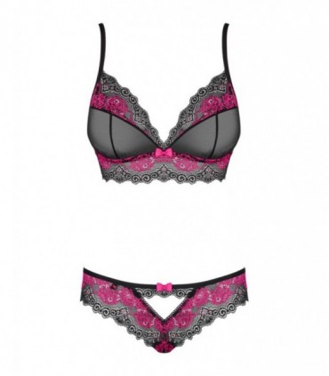 TULIA 2-TEILIGES SET SCHWARZ S/M