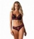 SET 2 PEZZI TULIA NERO S/M