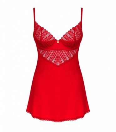 INGRIDIA CHEMISE & THONG M/L