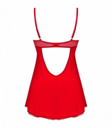INGRIDIA CHEMISE & THONG XS/S