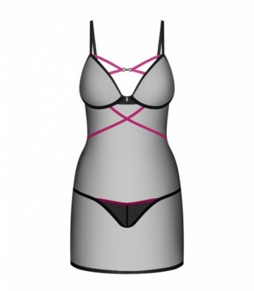 NOVENES CHEMISE & THONG XL/2XL