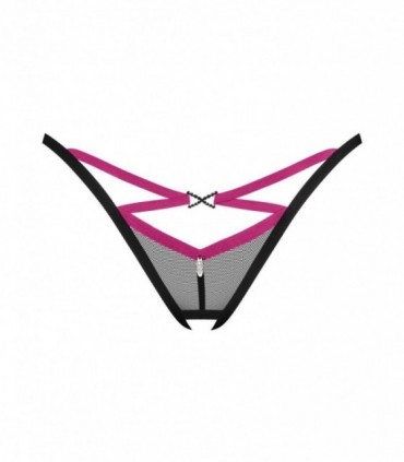 NOVENES CROTCHLESS THONG M/L