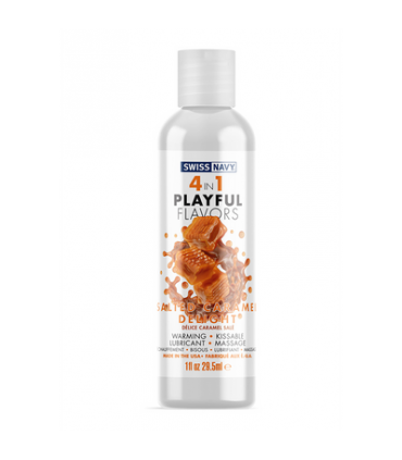 LUBRIFICANTE SWISS NAVY 4 IN 1 CARAMELLA SALATA 29,5 ML
