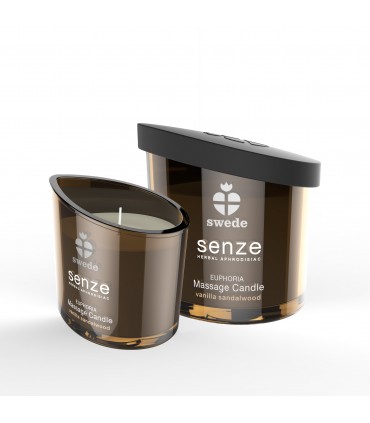 SENZE CANDELA DA MASSAGGIO EUPHORIA - SANDALO VANIGLIA 50 ML