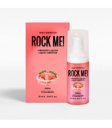 ROCK ME! VIBRATORE LIQUIDO FRAGOLA 20 ML