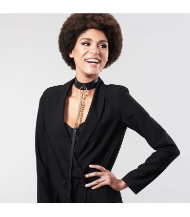 MAZE – BREITES HALSBAND SCHWARZ