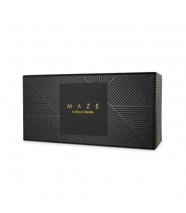 MAZE - GIROCOLLO SINGOLO NERO