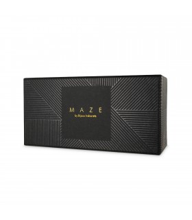 MAZE - WIDE CUFFS BLACK