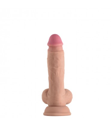 MODELLO A DONG IN SILICONE LIQUIDO DA 8,5" CON SFERE - PINO