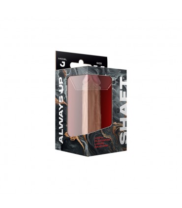 DONG IN SILICONE LIQUIDO MODELLO J 5,5" - PINO