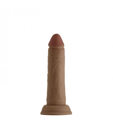 MODÈLE J DONG EN SILICONE LIQUIDE 6,5" - CHÊNE