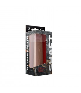 DONG IN SILICONE LIQUIDO MODELLO J 6,5" - PINO