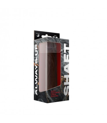 MODEL J 7.5" LIQUIDE SILICONE DONG - MAHOGANY