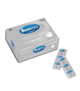 SENSITEX EXTRA FIN COFFRET 144 UNITÉS.