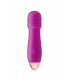 MINI VIBRADOR SILICONA RECARGABLE JOYSTICK ROSA