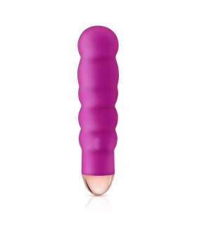 MINI VIBRADOR SILICONA RECARGABLE GIGGLE ROSA
