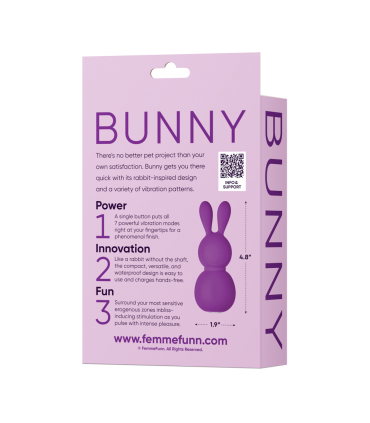 BUNNY MASSAGER - PURPLE