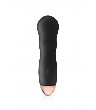 MINI VIBRADOR SILICONA RECARGABLE TWIG NEGRO