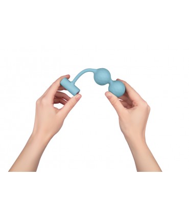 MOMENTA  KEGEL BALLS - LIGHT BLUE