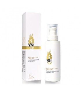 MASSAGE-LUBRICATING GEL WITH WHITE TEA FRAGRANCE 100 ML