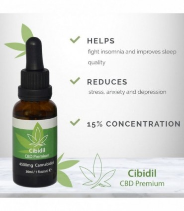 CIBIDIL ENTSPANNENDES CBD-ÖL 15 % 30 ml