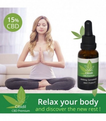 CIBIDIL ENTSPANNENDES CBD-ÖL 15 % 30 ml