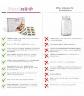CAPSULE FEMMINILI PER AUMENTARE IL DESIDERIO SESSUALE FEMMINILE 30 UNITÀ