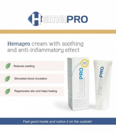 CREMA HEMAPRO PER ALLEVIARE E PREVENIRE LE EMORROIDI 100ML