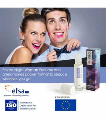 PHIERO NIGHT WOMAN PARFÜM MIT PHEROMONEN FÜR FRAUEN 10ML