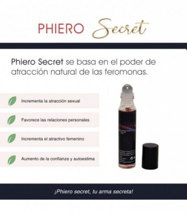 PHIERO SECRET NATÜRLICHES KONZENTRAT ZUR ERHÖHUNG DER SEXUELLEN ANZIEHUNG 15ML