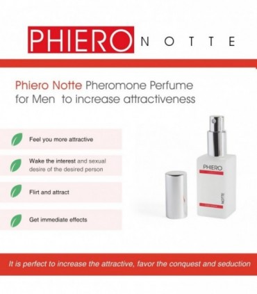 PHIERO NOTTE MÄNNLICHE Pheromone im Parfüm 30 ml