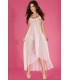 CR3716 BABYDOLL LARGO S/M ROSA