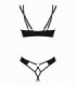 NESARI 2-PCS CROTCHLESS SET XS/S