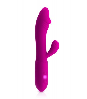 VIBRADOR C/ ESTIMULADOR BECCA RECARGABLE