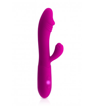 VIBRADOR C/ ESTIMULADOR BECCA RECARGABLE