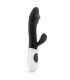 VIBRADOR SILICONA RABBIT ELYA NEGRO