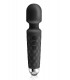 VIBRADOR LOVE WAND SILICONA RECARGABLE NEGRO