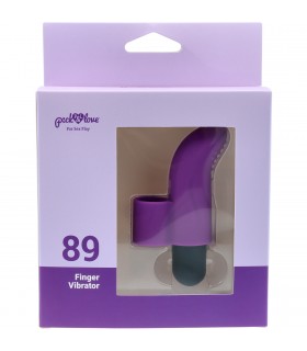 Nr. 89 wiederaufladbare Vibrationskugel für den Finger, violett