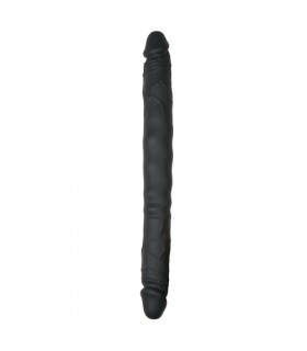 DILDO DOBLE DOUBLE ENDED DILDO NEGRO