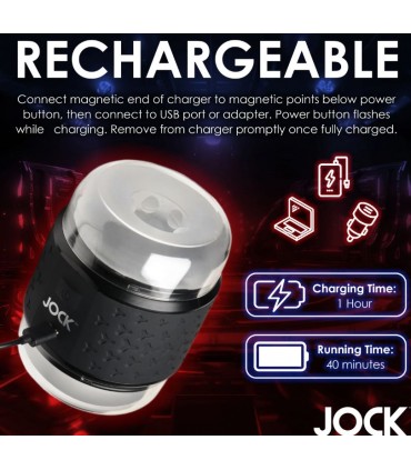 MASTURBATEUR USB DOUBLE VIBRATEUR