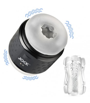 MASTURBATEUR USB DOUBLE VIBRATEUR