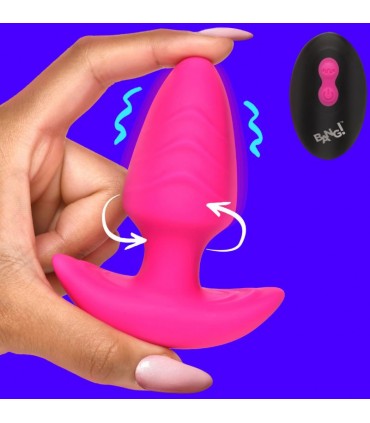 VIBRATOR- UND ROTATORSTECKER MIT ROSA USB-STEUERUNG