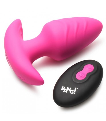 VIBRATOR- UND ROTATORSTECKER MIT ROSA USB-STEUERUNG
