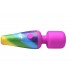MINI WAND MASSAGER 10 FUNCTIONS USB RAINBOW