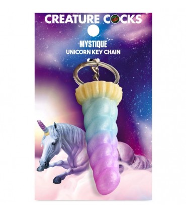 MYSTIQUE UNICORN SILICONE KEYCHAIN